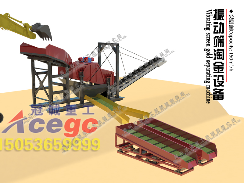 振動篩選金設備